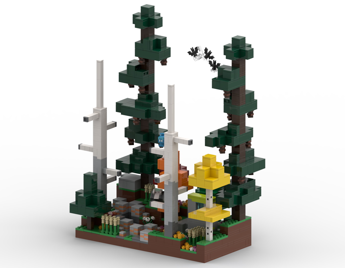 Mine Craft Legends Forest Biome