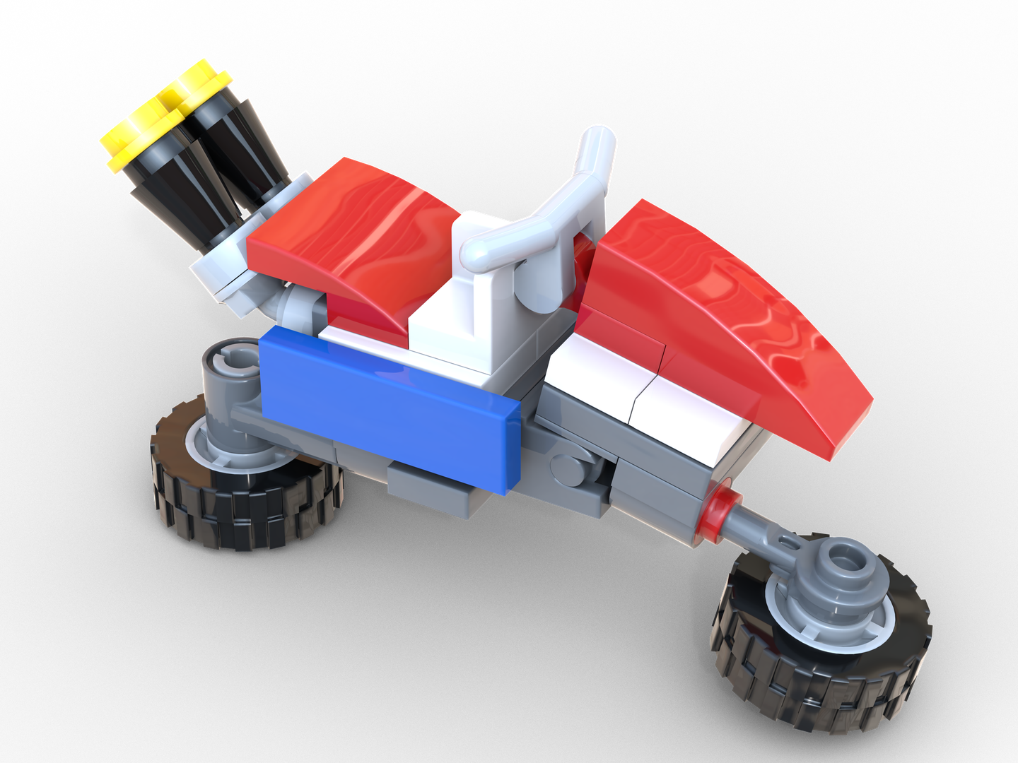 Mario Kart 8 Transformable Motorcycle