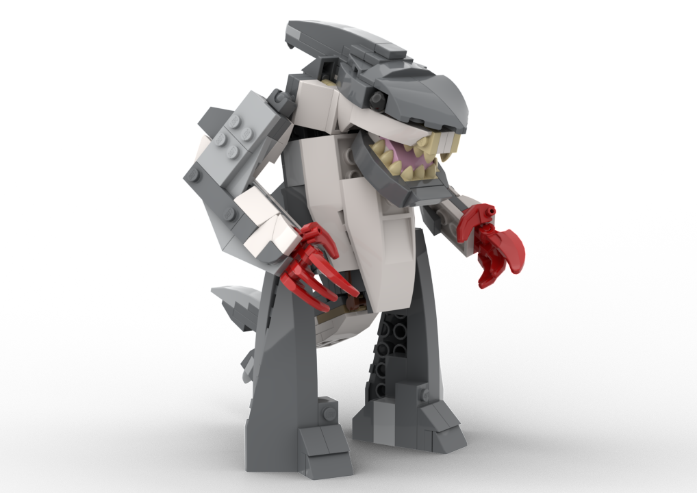 31381 Alt Mutant Shark (MOC-250874) - LEGO MOC | MOC Tracker