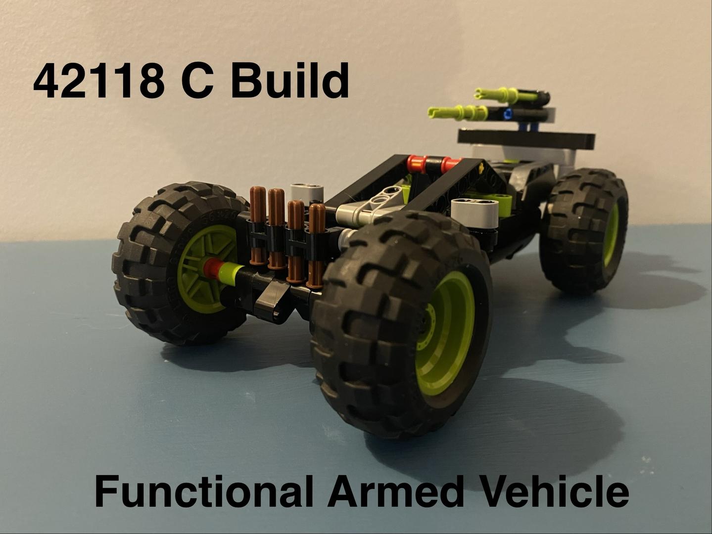 Functional Armed Vehicle - 42118 Alternate Build C