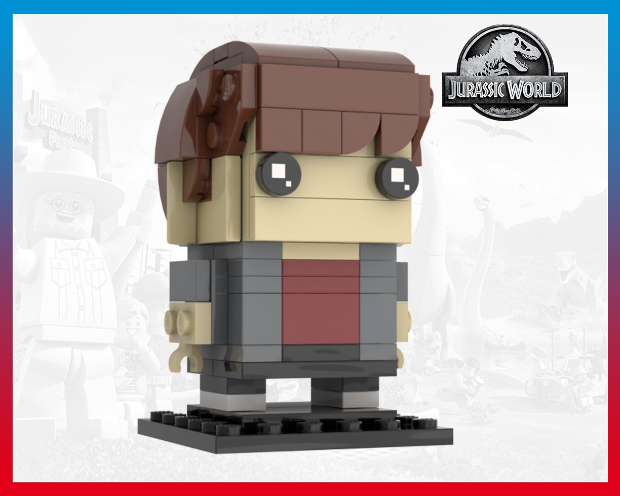 Zak Mitchell - Brickheadz - Jurassic Park