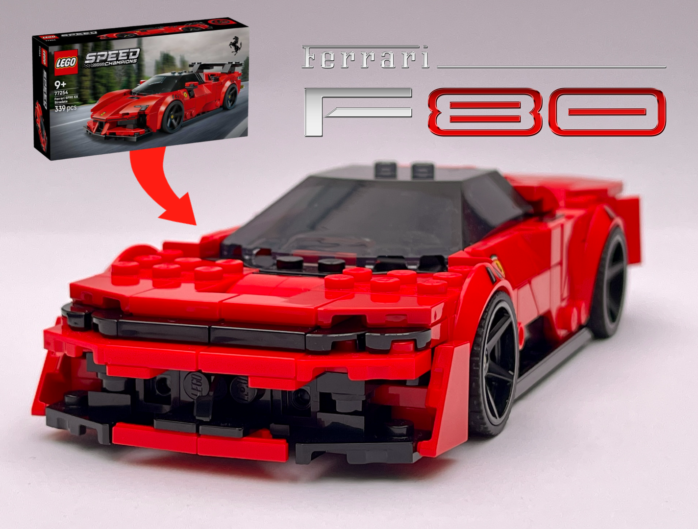 77254 Ferrarl F80 alternate build