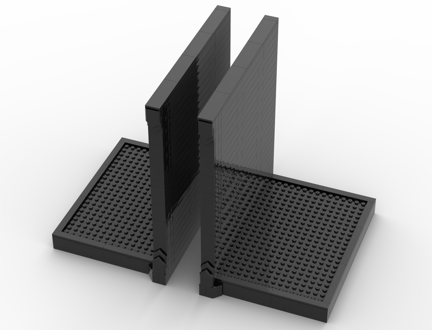 Book nook holder template