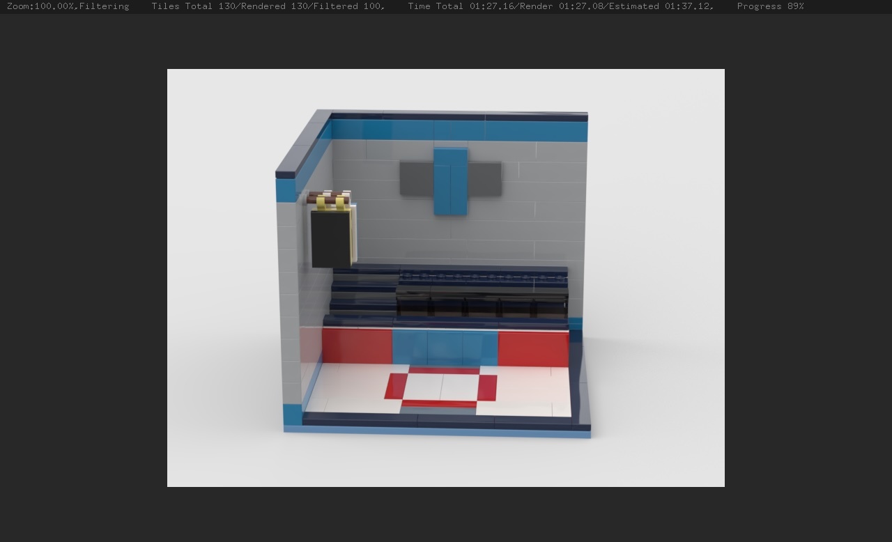 Hockey Scene Diorama