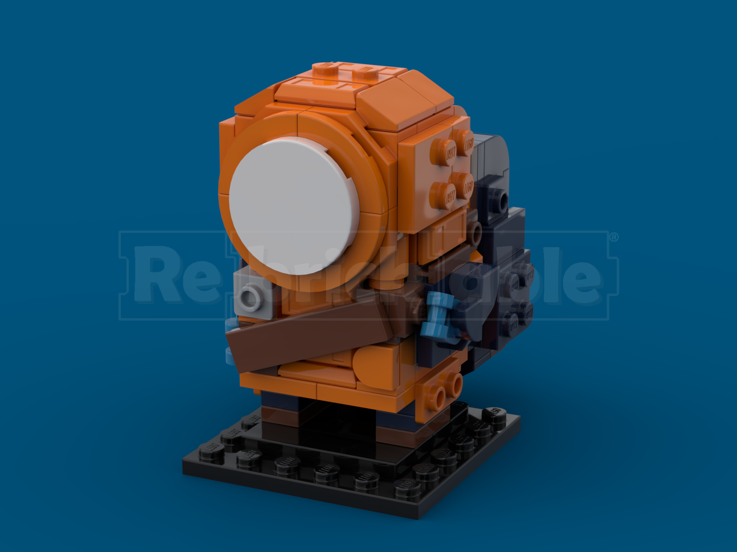 Risk of Rain 2- Drifter Brickheadz