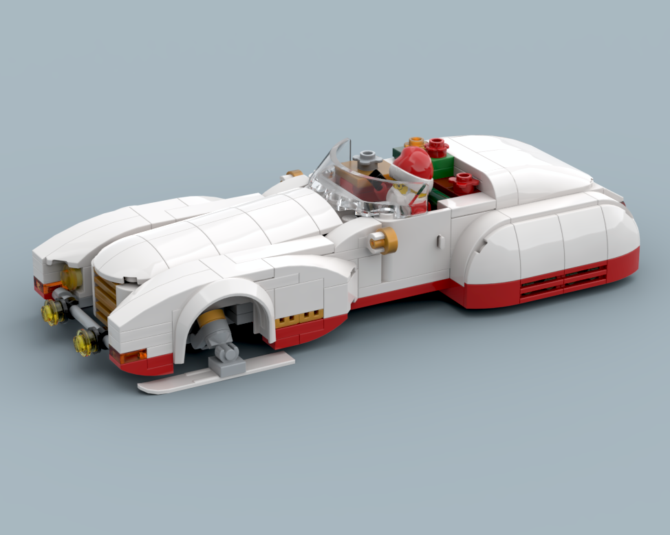 Retro Roadster - Santa edition