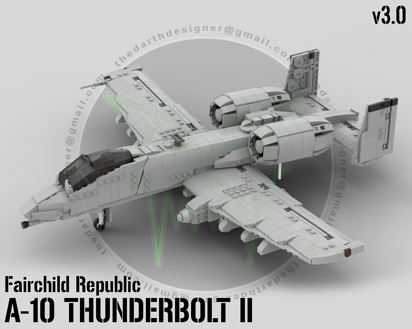 Fairchild Republic | A-10 THUNDERBOLT II - 1:35 Scale (v3)