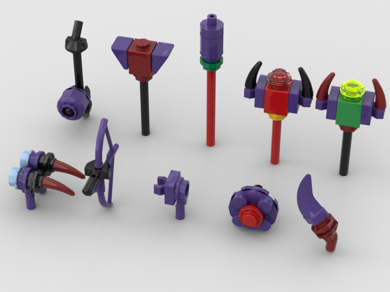 (G2) - Masked Stranger Weapons