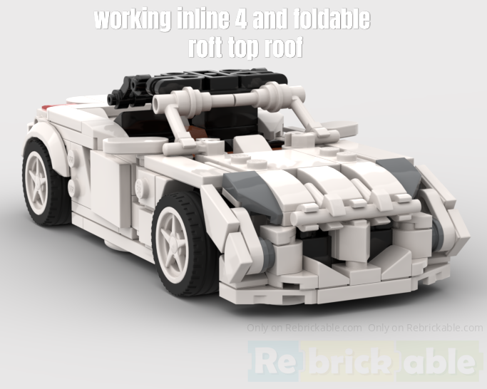 Pontiac solstice GXP for BigTrainBricks competition