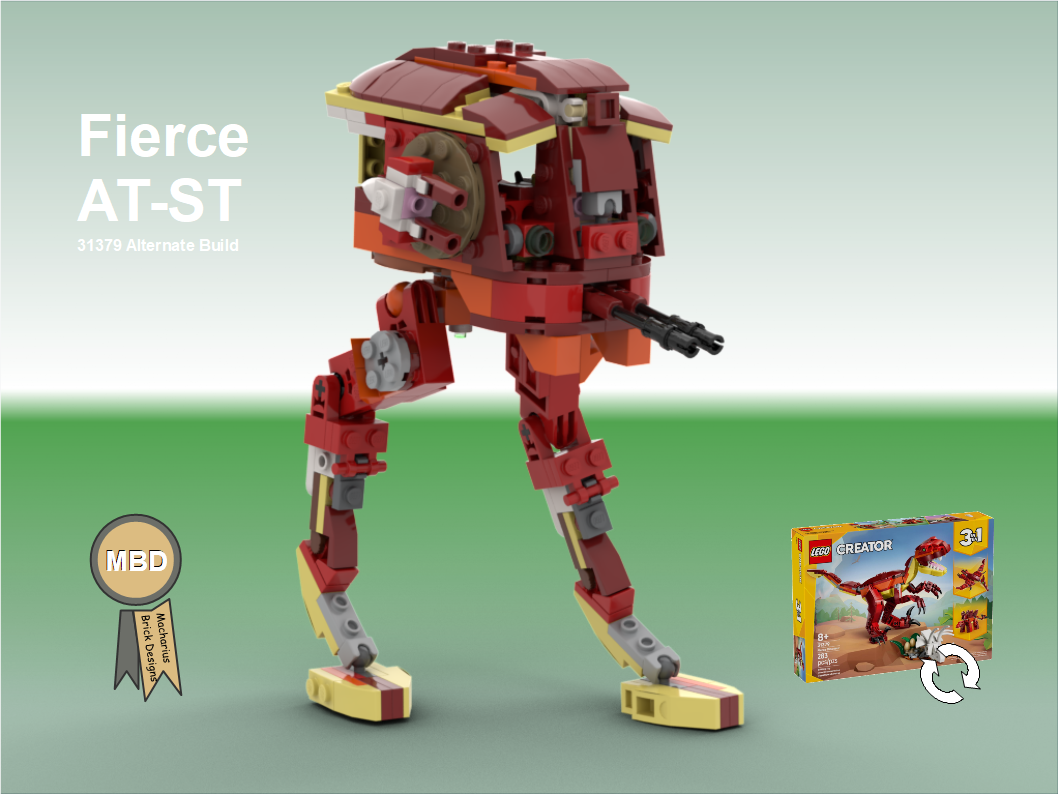 Fierce AT-ST, 31379 Alternate Build
