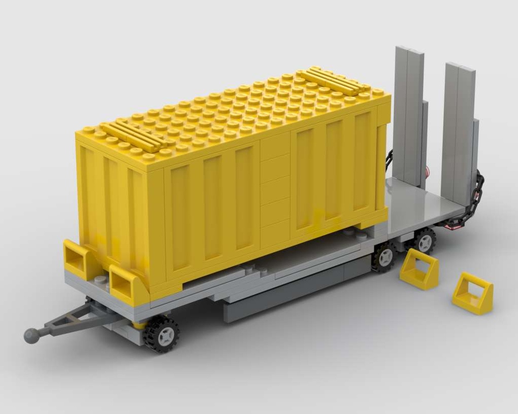 Flatbed trailer 4434