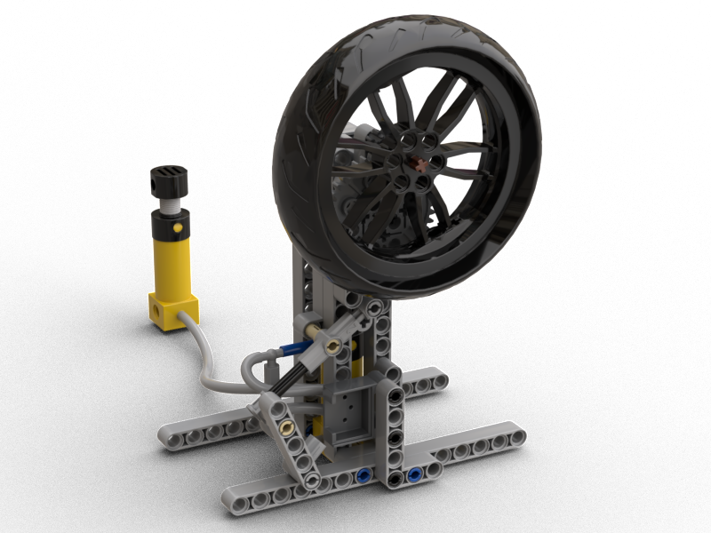Unmodified Low Pressure 1 Cylinder Pneumatic Engine