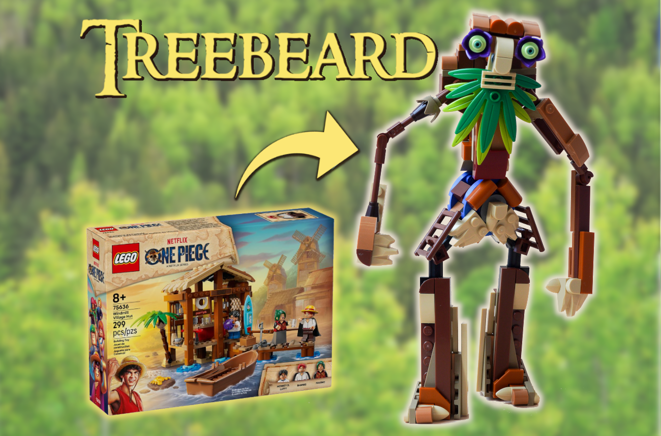 Treebeard - Ent - LOTR 75636 alternate build