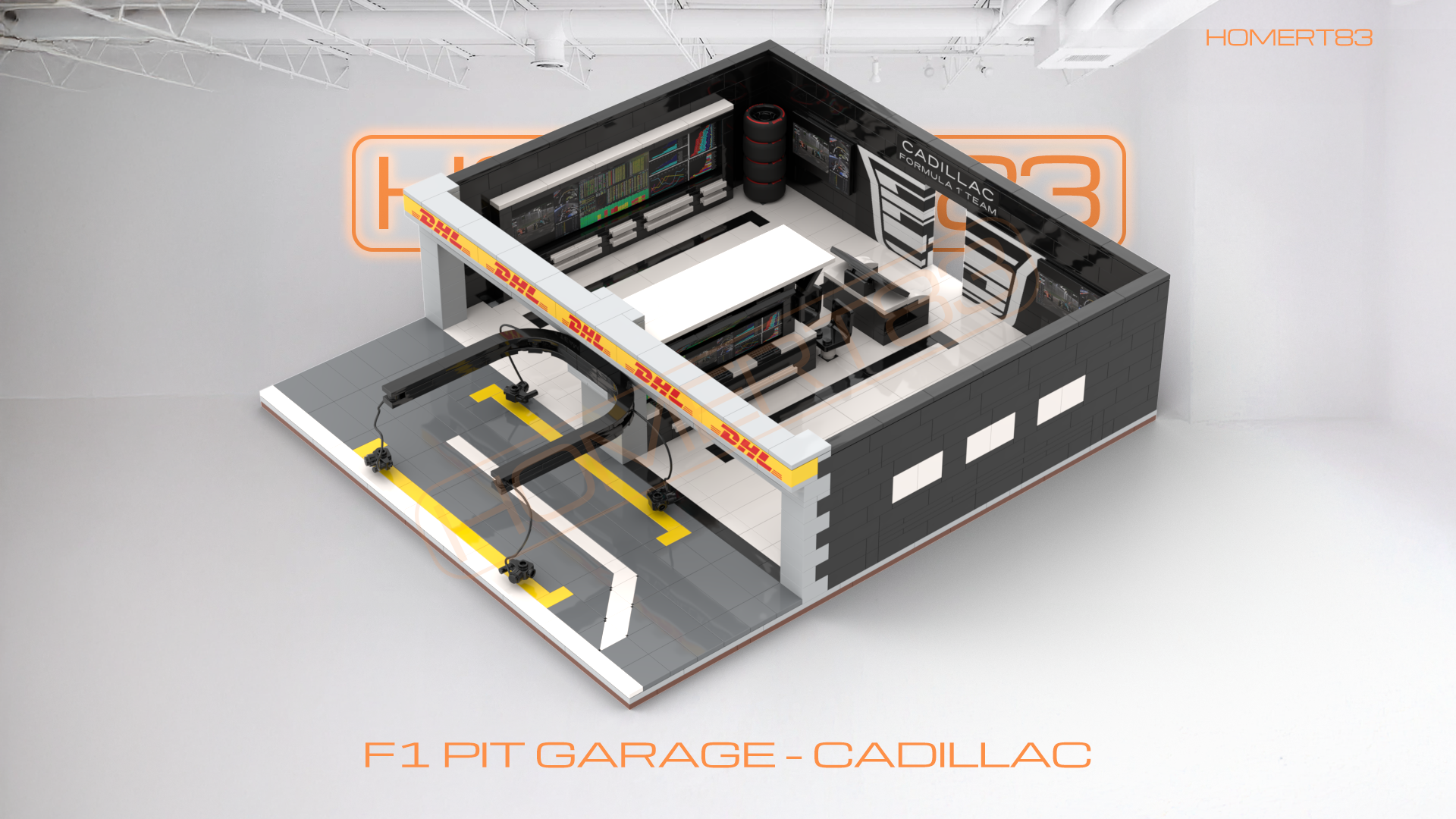 F1 Cadillac Formula One Pit Garage 2026