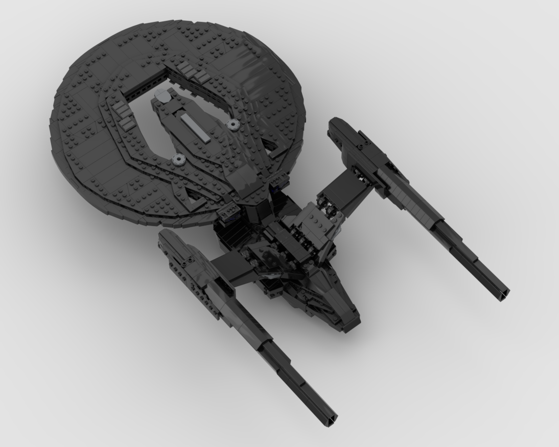 Star Trek U.S.S. Vengeance Dreadnought Class Ship Model
