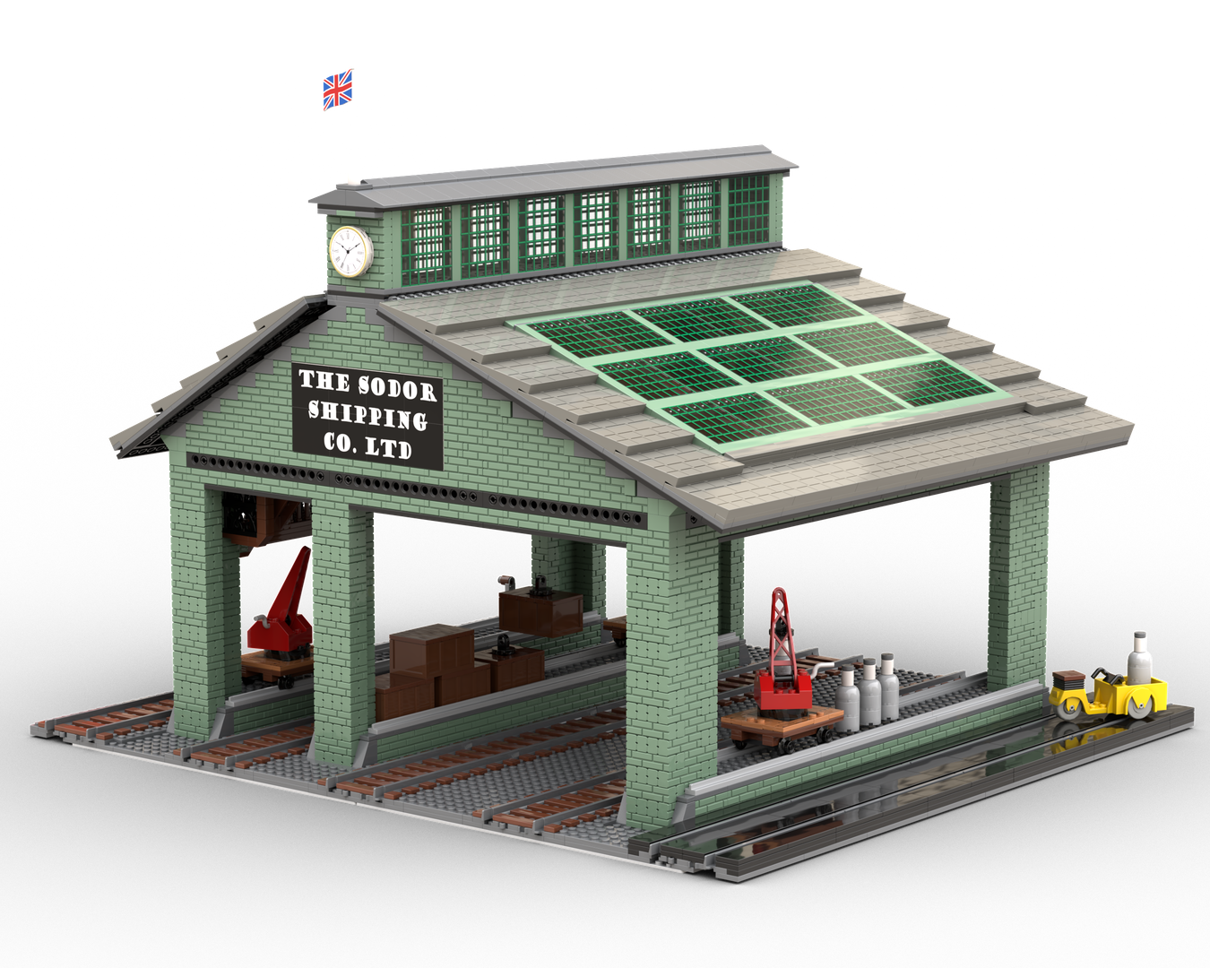 Brendam Docks Freight Station