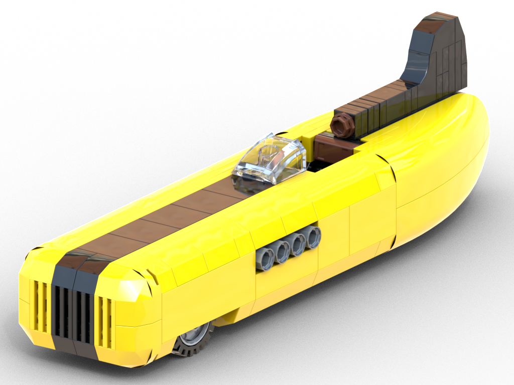 The Yellow Rod Speed Record Car