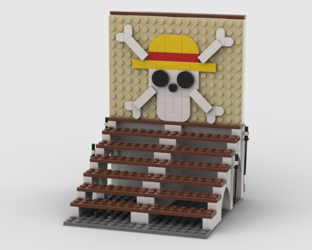 One Piece Minifigure Display Stand