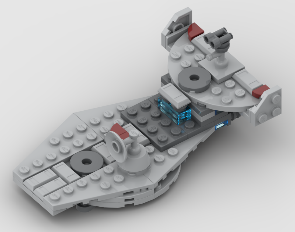 30708 SW Republic Attack Cruiser (Alternate Build)
