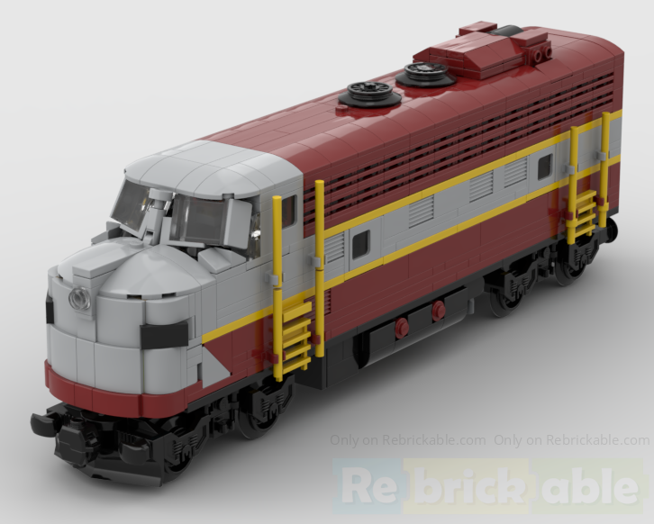 EMD F9 Canadian Pacific Heritage, 7-wide