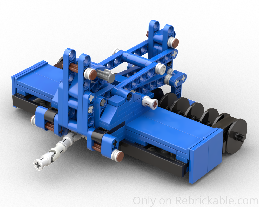 Rotary Harrow with Piggyback Lift Frame (Rabe)