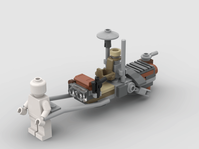 mandalorian sleigh alternate build
