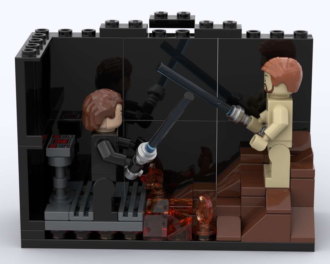 SW Logo Minifig Module-2: Duel on Mustafar