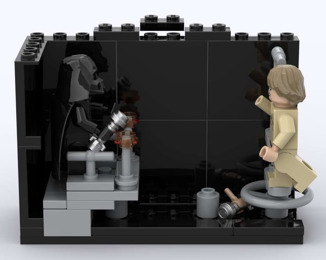 SW Logo Minifig Module-3: No, I am your Father