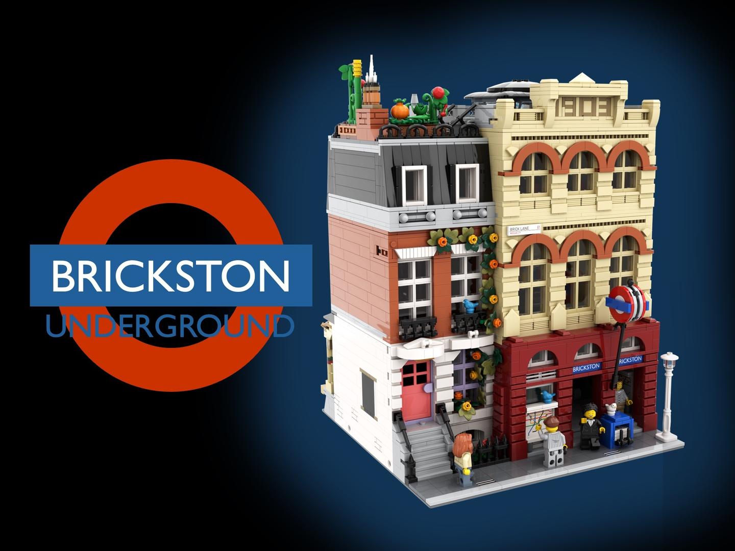 Brickston Underground Modular (Newsagent / Printing Press &amp; London Townhouse)