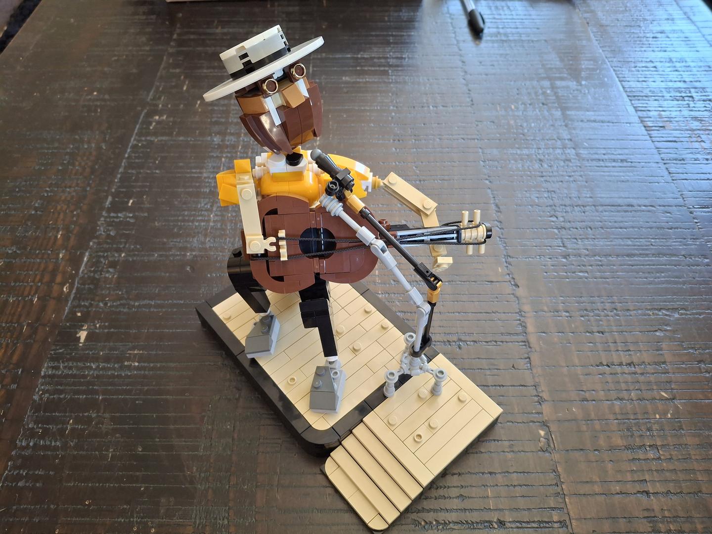 Guitarist - Alternate build to Jazz Quartet 21334 alternate build