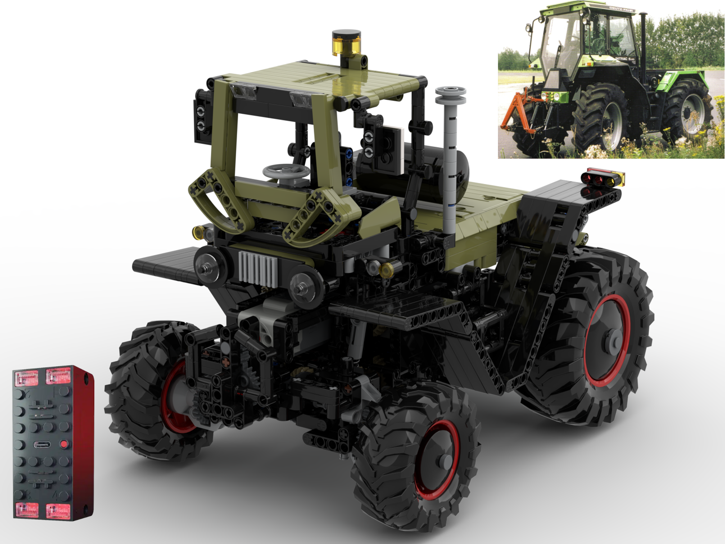 Deutz-Fahr Intrac 6 Tractor with Three-Speed Gearbox
