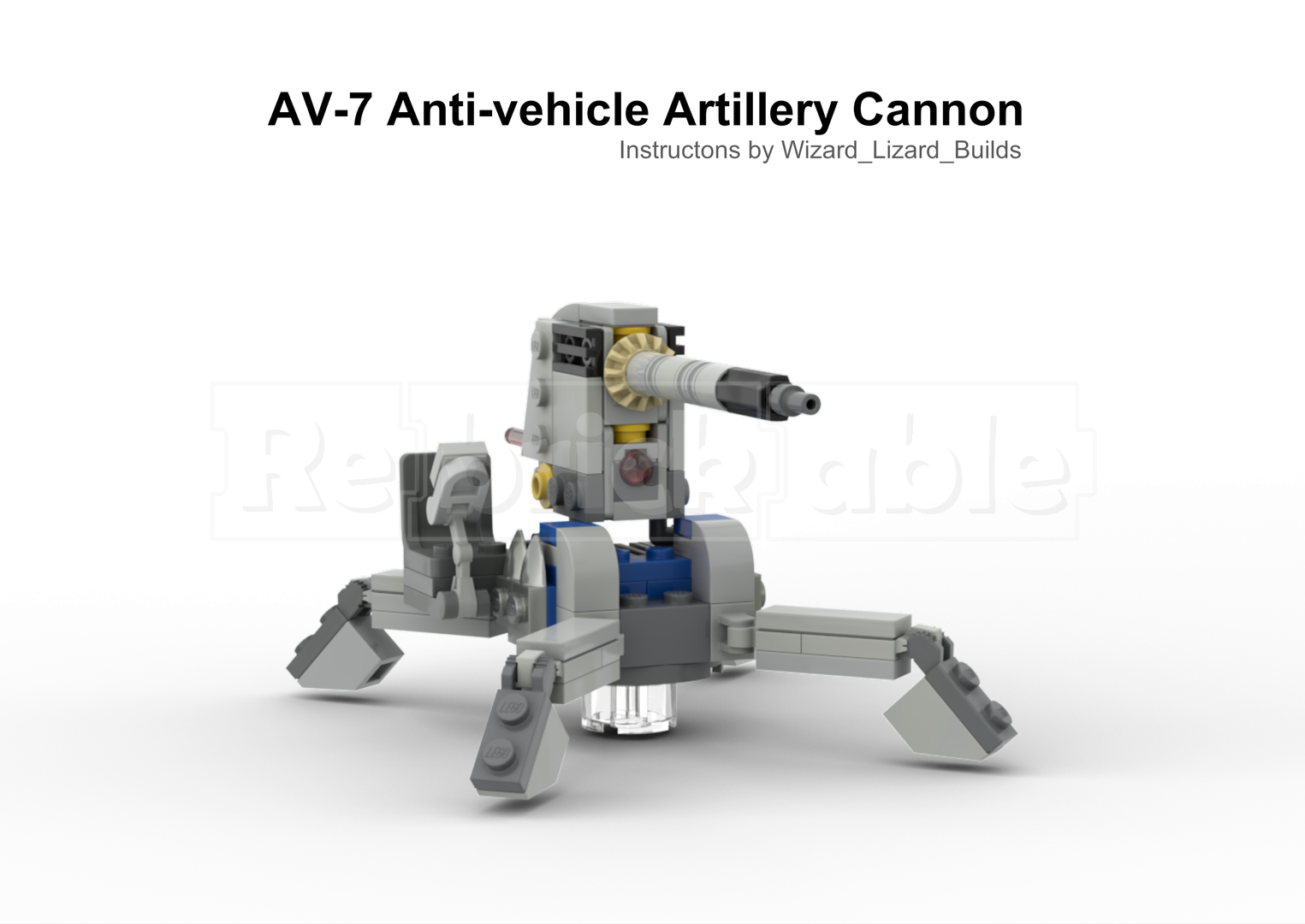 501st AV-7 Anti-vehicle Artillery Cannon