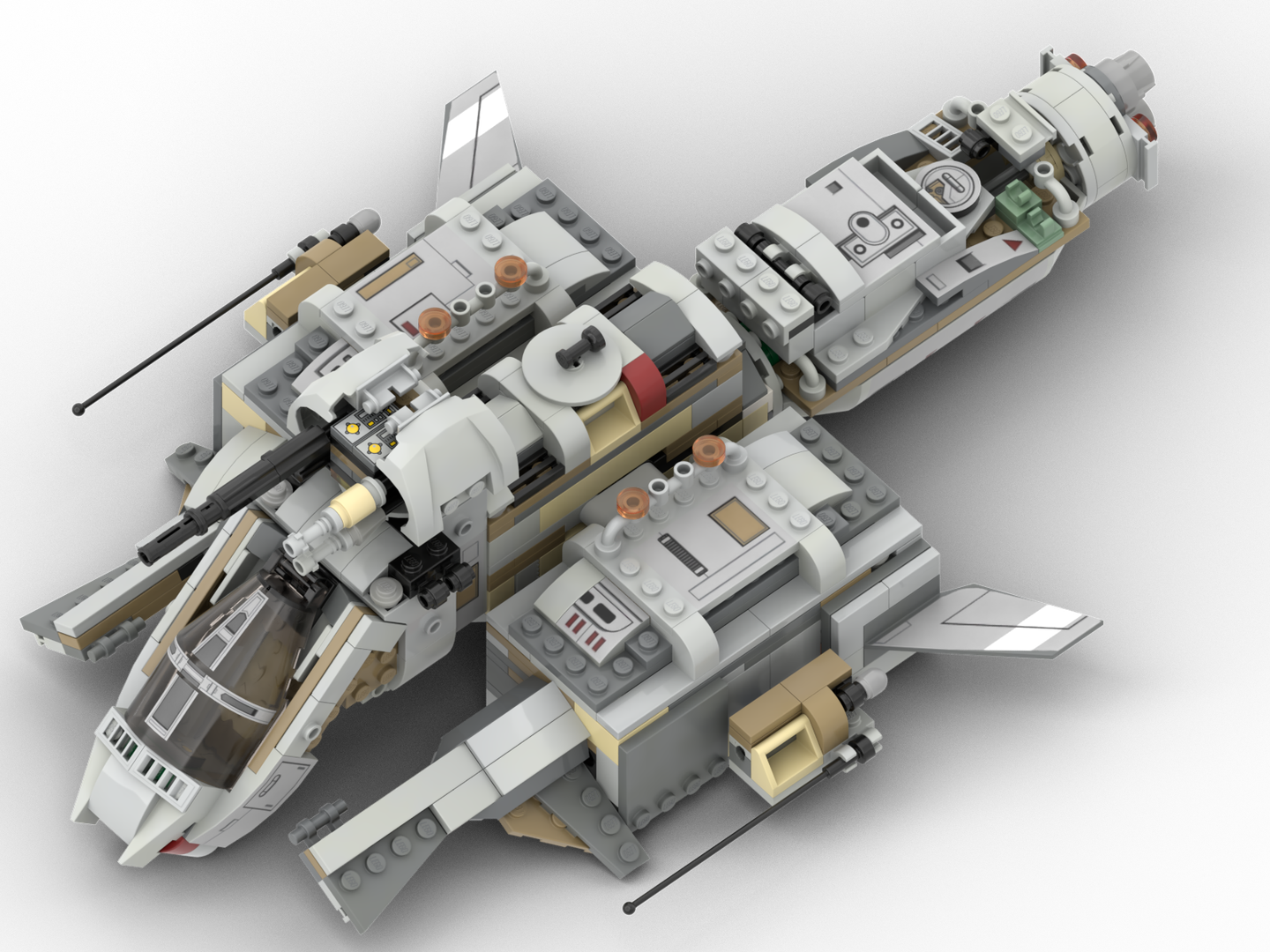 Modular Space Freighter