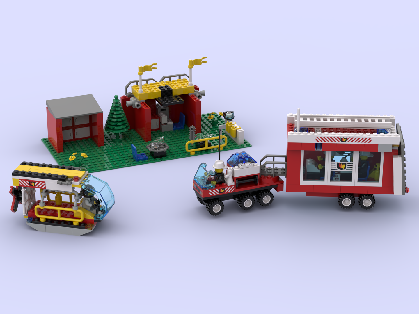 Mobile Fire Brigade Command Center