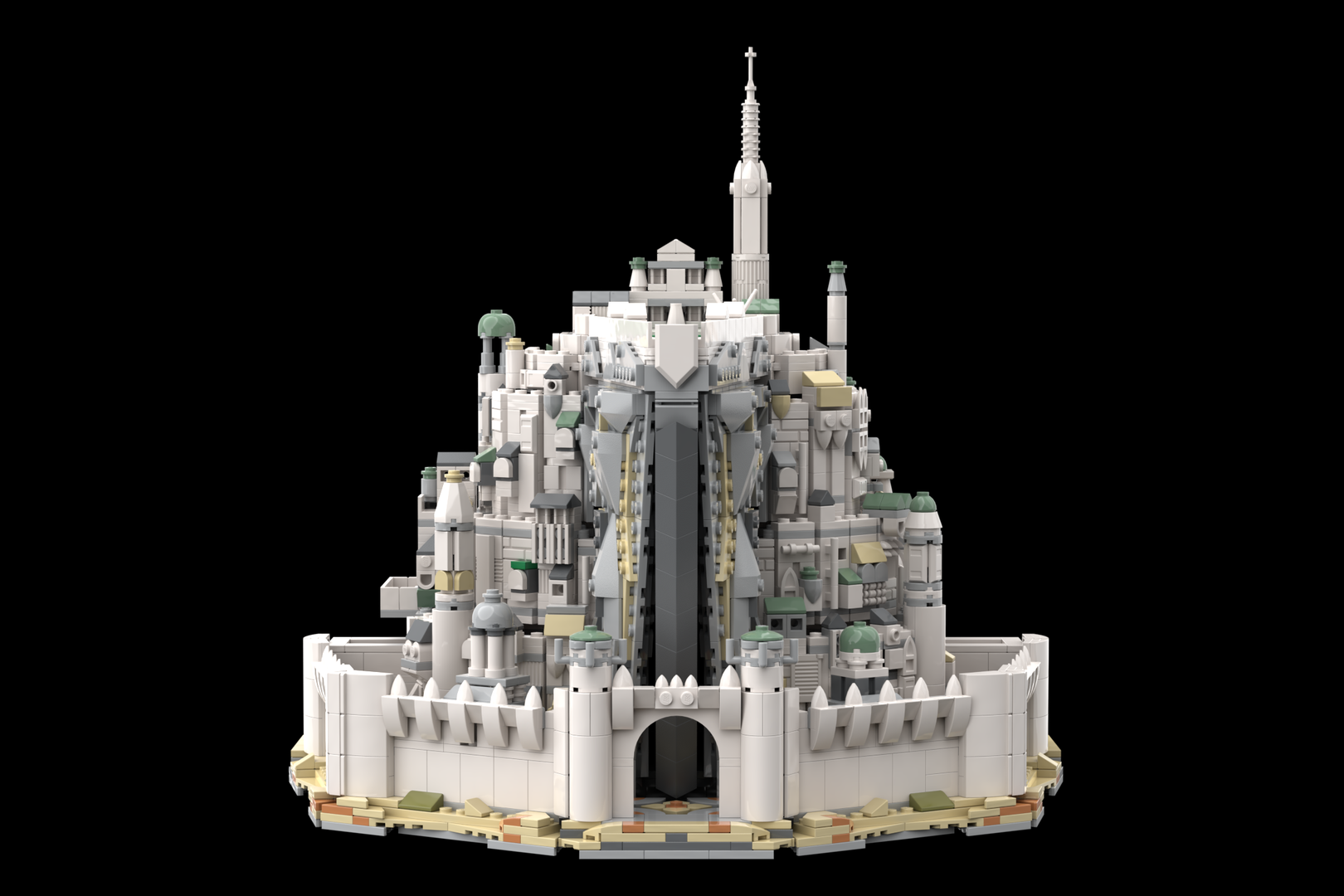 Smaller White City of Gondor from LOTR