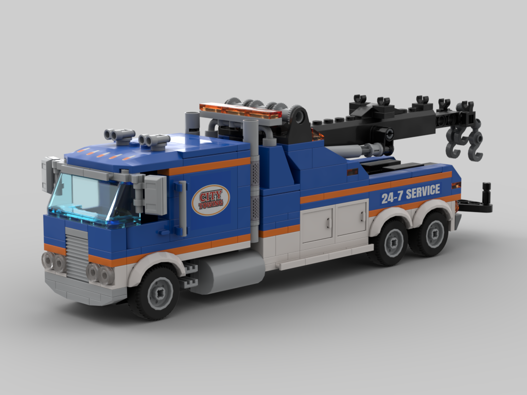 Cab Over Tow Truck