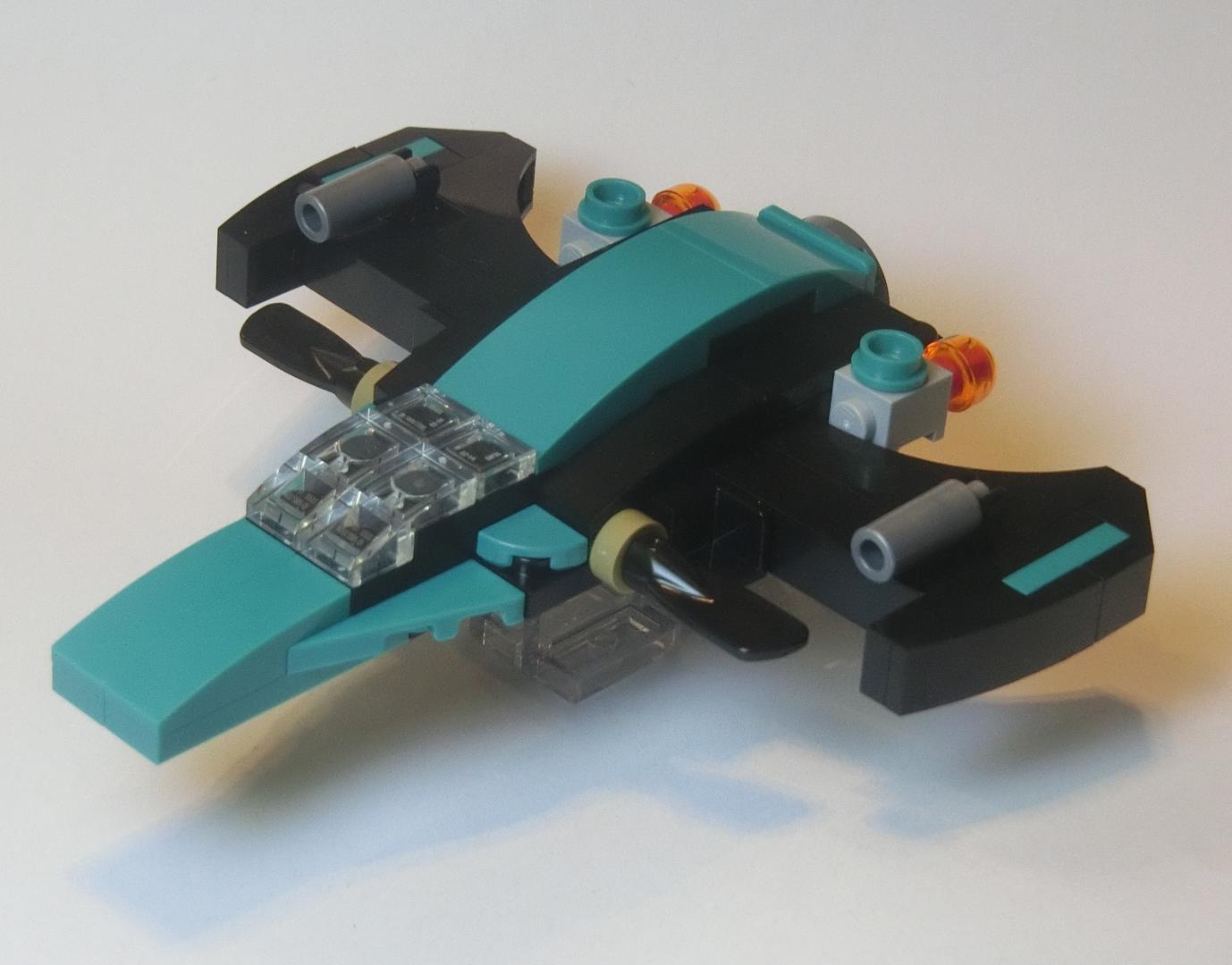 (Free) 60498 Spaceship alternate build