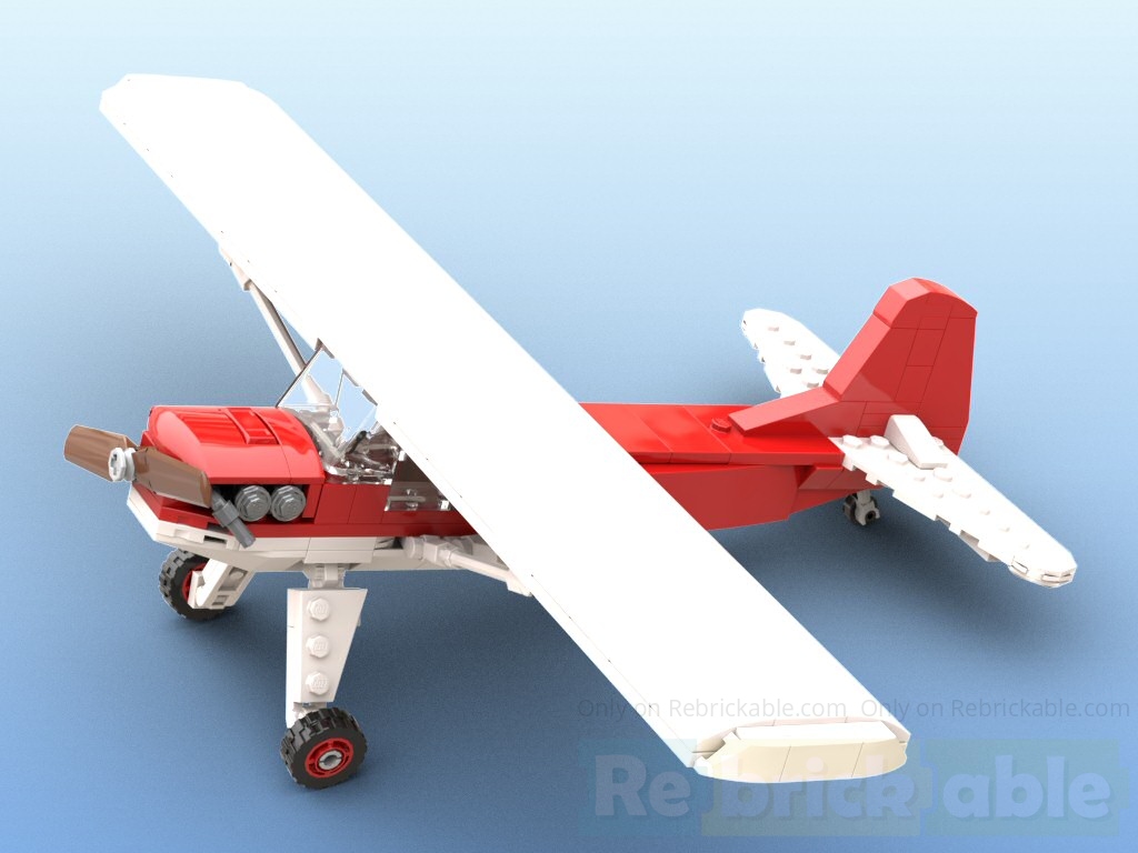 Light Propeller Airplane