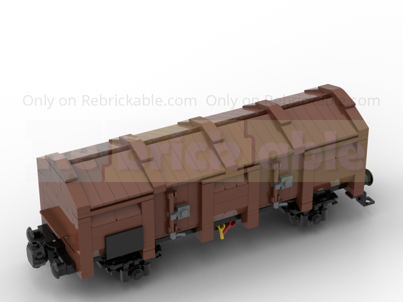 8wide folding lid wagon "Tm" of the DR