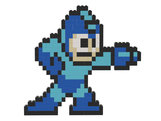 blue shooterman