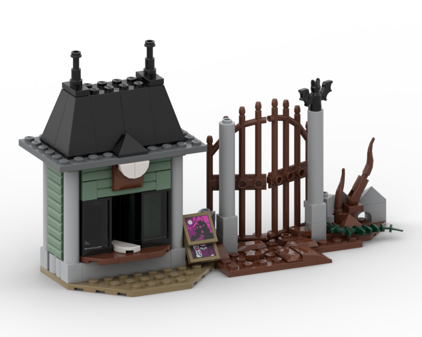 31167 - Train Ticket Booth (B-model extra build)