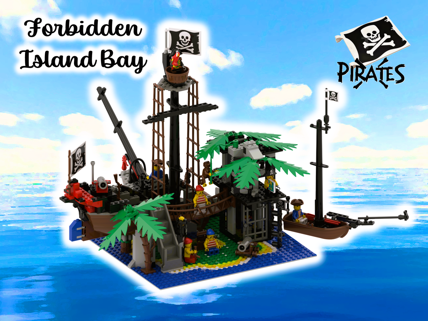 6268/6270 - Pirates of Forbidden Island Bay