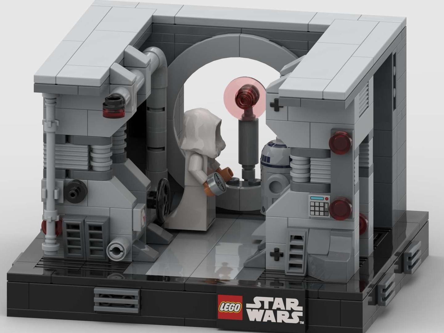 Death Star plans delivery