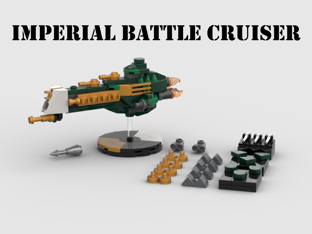 Imperium - Battle Cruiser / Gothic Colour Scheme (Tabletop Scale)