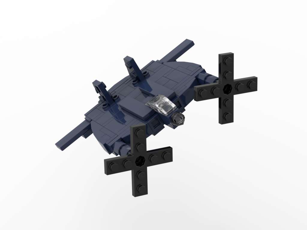 Vought XF5U Flying Flapjack (1-110 scale)