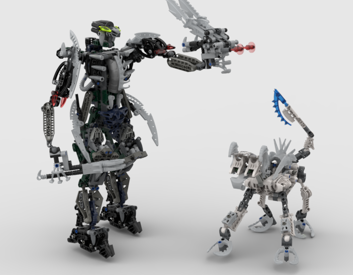My 2005 Bionicle Dark Hunter Tracker