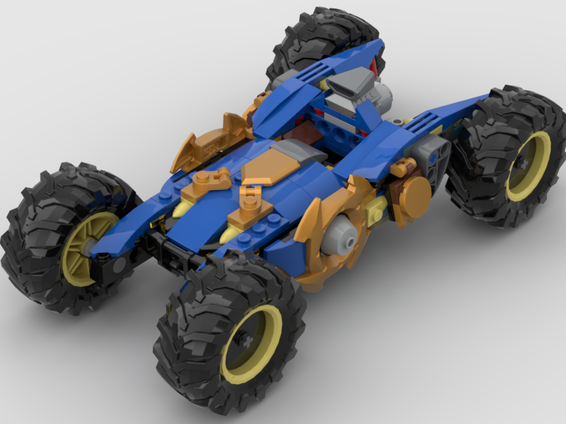 Ninjago Jay's Lightning Cruiser - 71856 Alternative Build alternate build