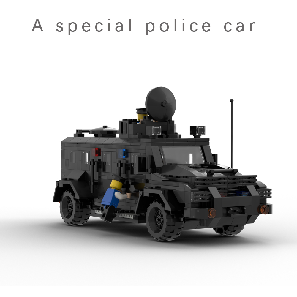 A special police car