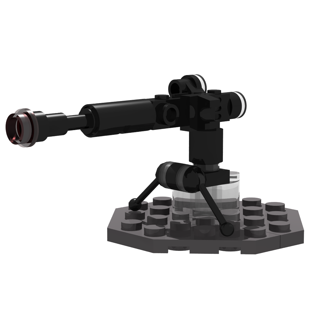 E-Web Repeating Blaster made from Mandalorian Battle Pack parts alternate build