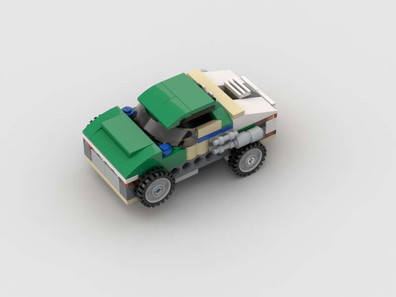 Alternate build of 31056 Green Cruiser LEGO Creator